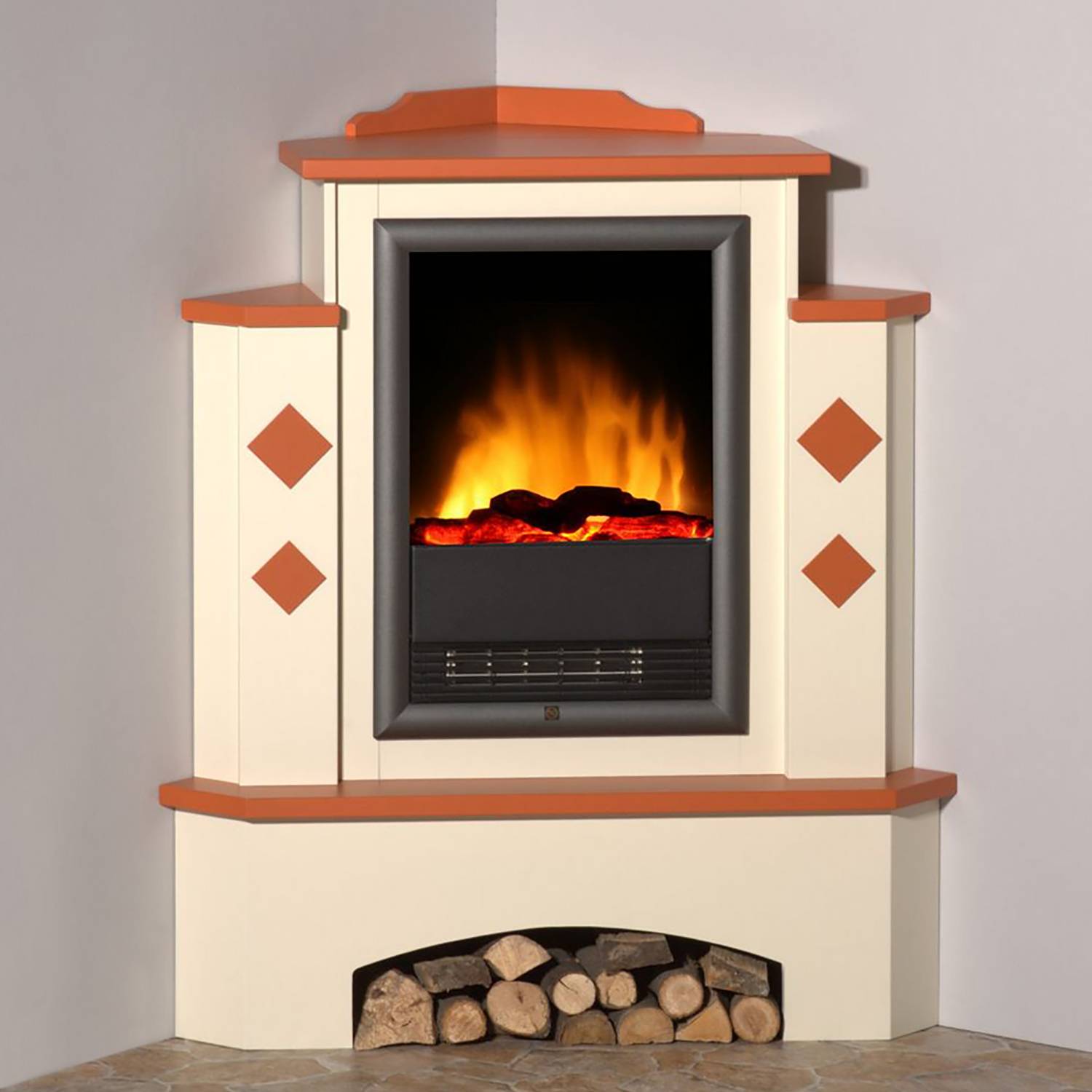 Eckkamin Elektro - Enteiran
