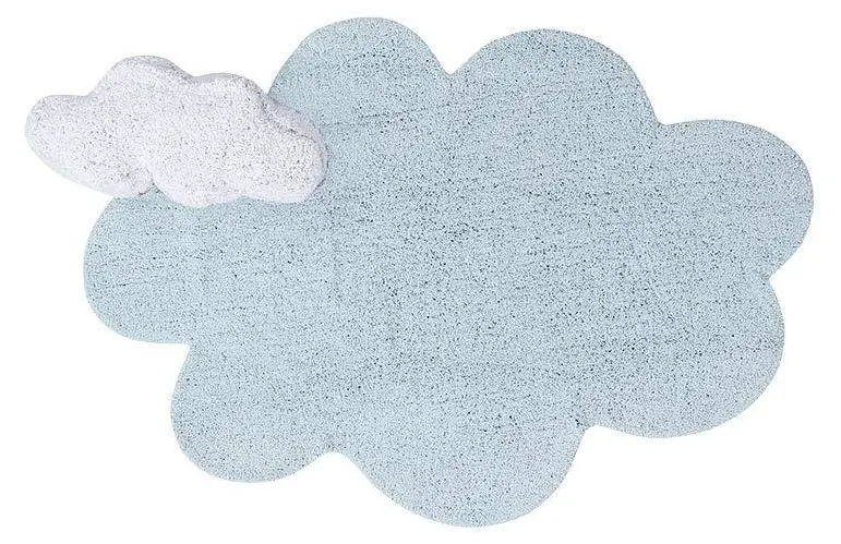 Baumwollteppich mit Wolke | Kinderteppiche