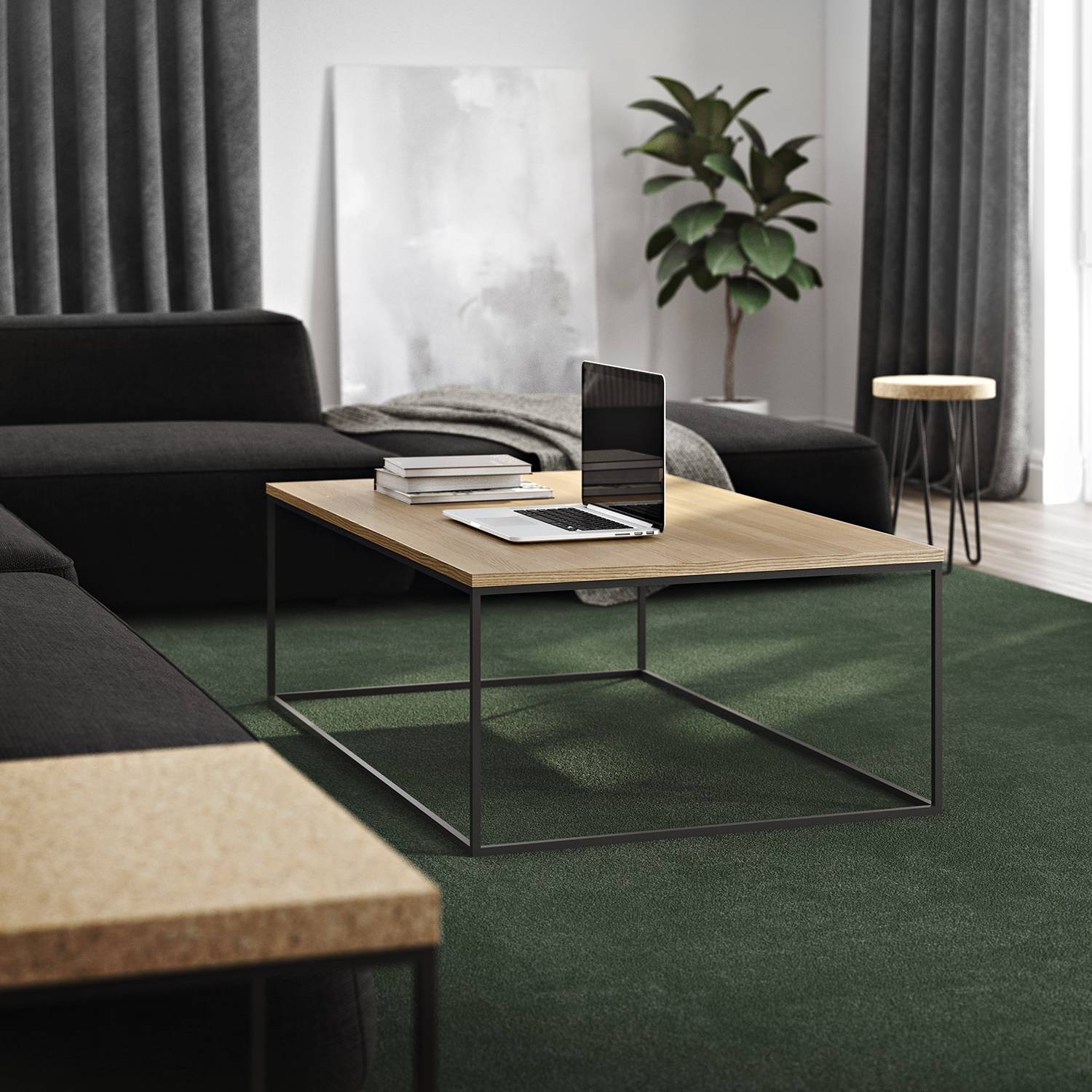 Couchtisch LEVROUX l - Einrichtungsbeispiel