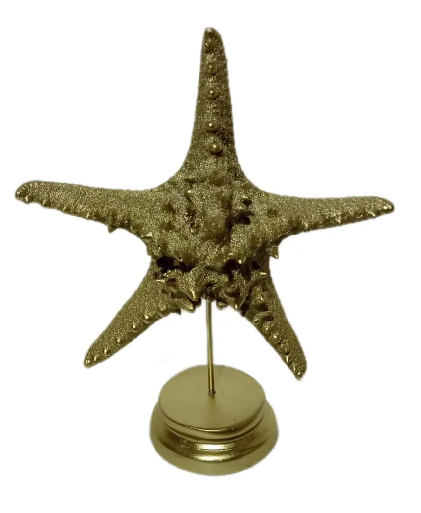 Stern Skulptur Gold