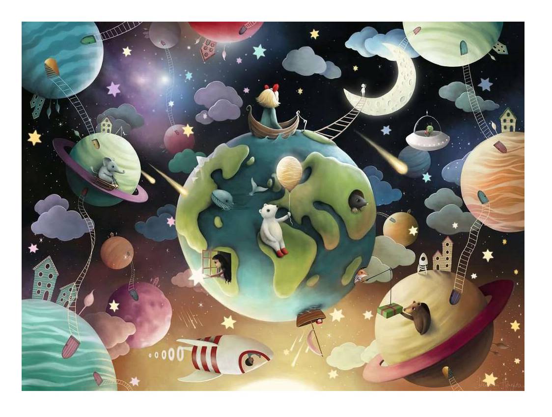 Puzzle Planeten 100 Teile XXL kaufen | home24