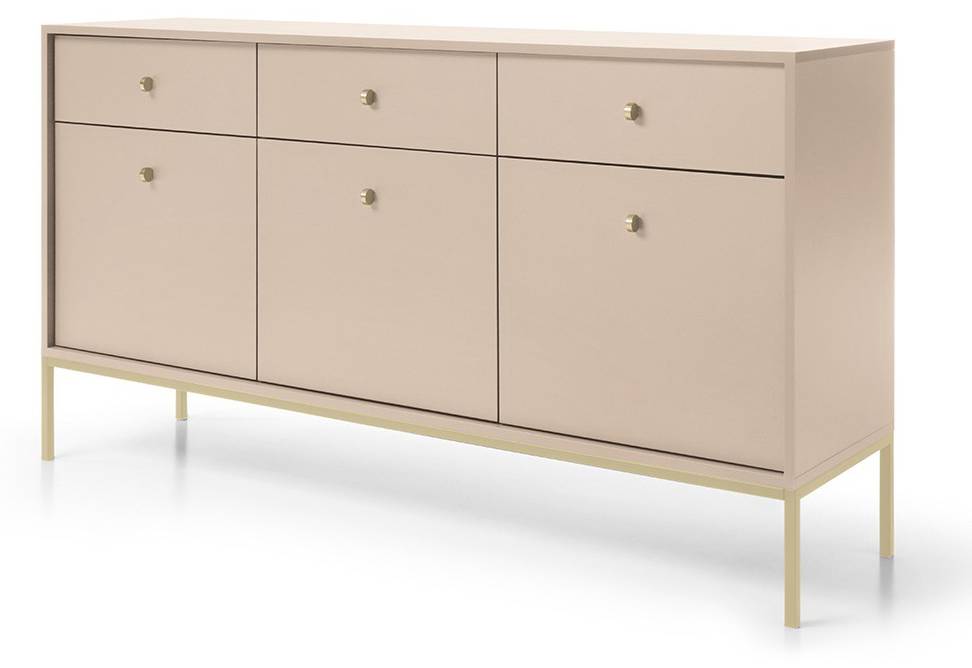 Kommode Beige Gold