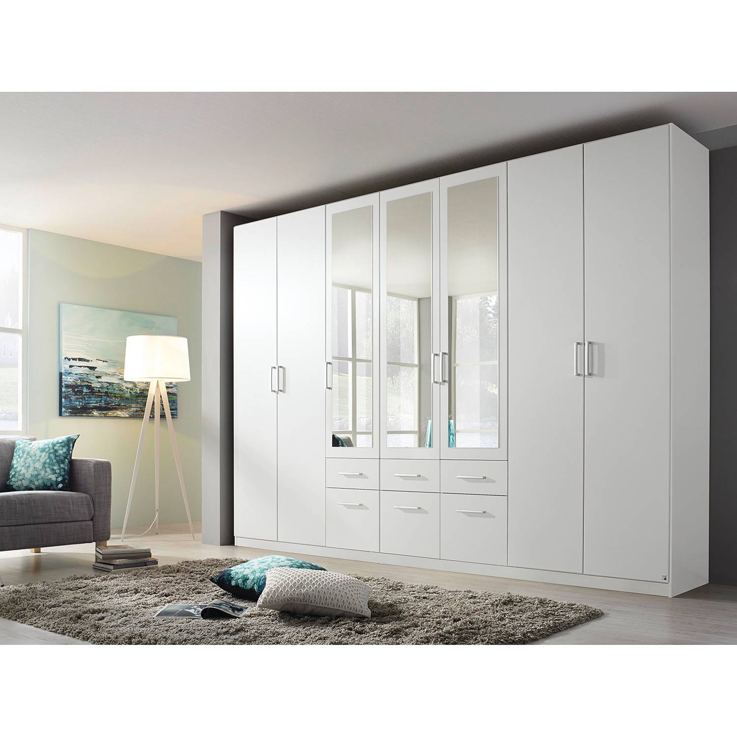 home24 Drehtürenschrank Bingen