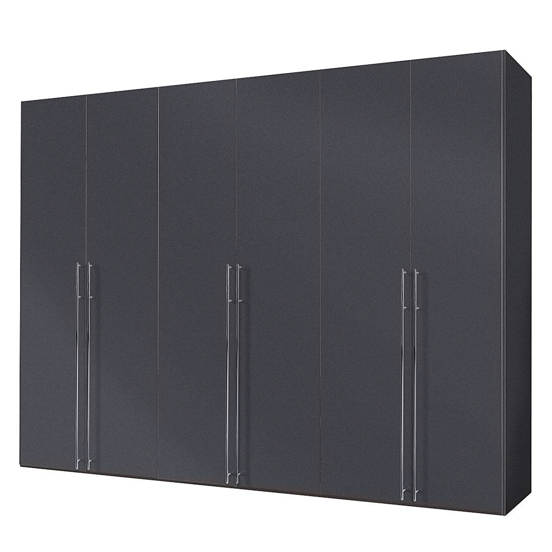 goedkoop Draaideurkast Brooklyn V grafiet 300cm 6 deurs 236cm Express Mobel