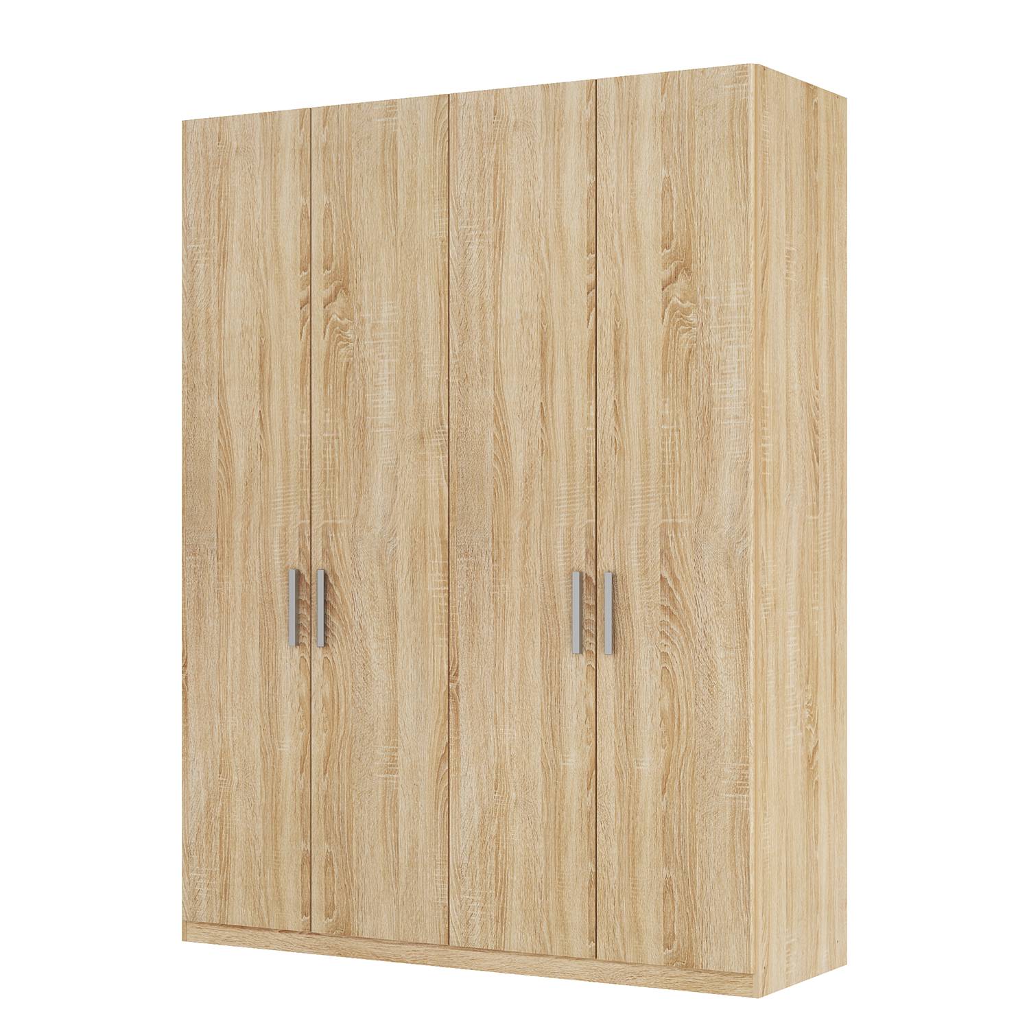 goedkoop Draaideurkast Skøp I Sonoma eikenhouten look 181cm 4 deurs 222cm Comfort Skop