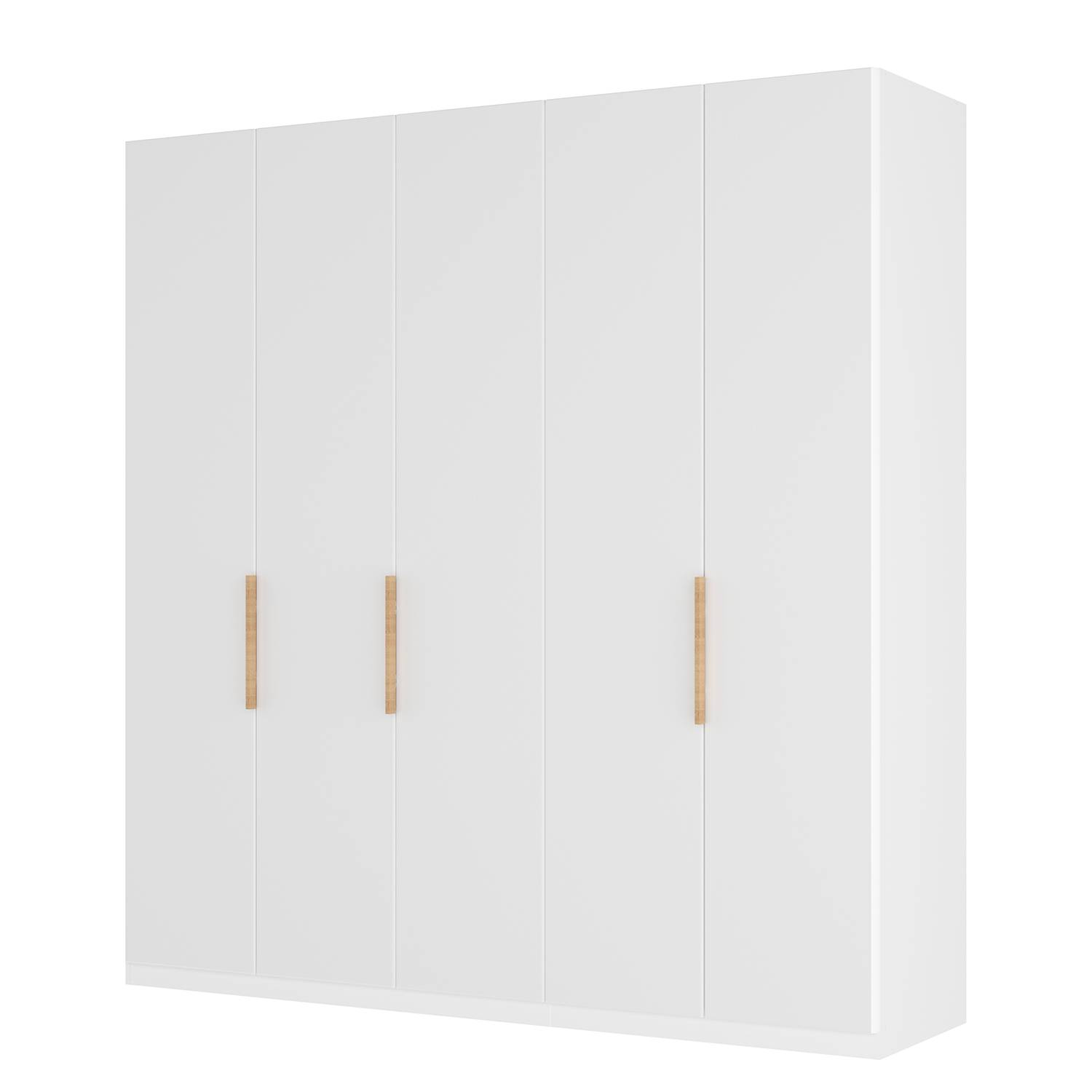 goedkoop Draaideurkast Skøp I wit matglas 225cm 5 deurs 222cm Premium Skop