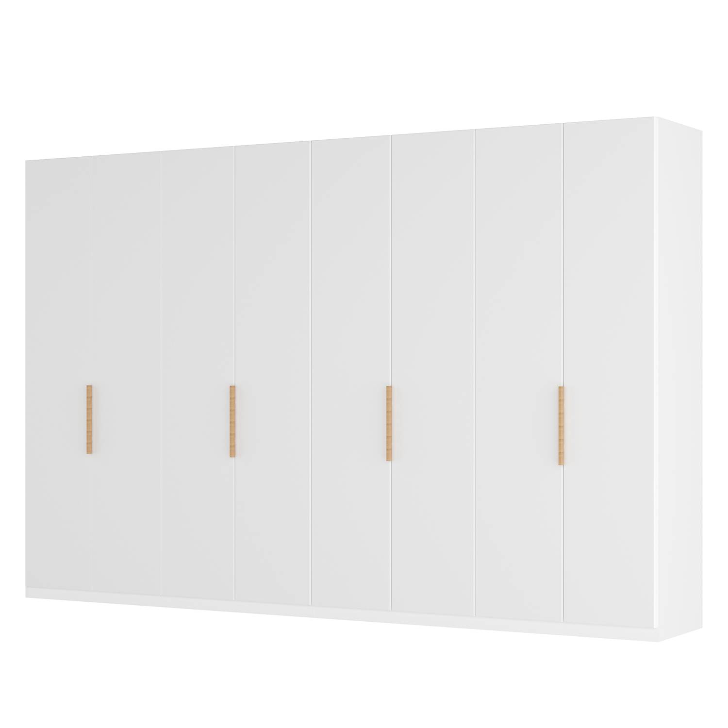 goedkoop Draaideurkast Skøp I wit matglas 360cm 8 deurs 222cm Premium Skop
