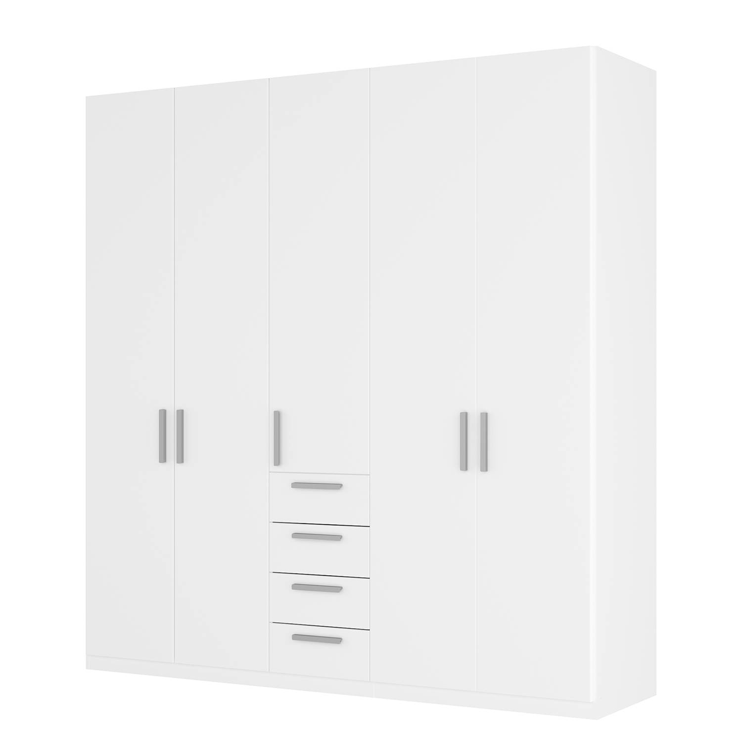 goedkoop Draaideurkast Skøp II alpinewit 225cm 5 deurs 236cm Comfort Skop