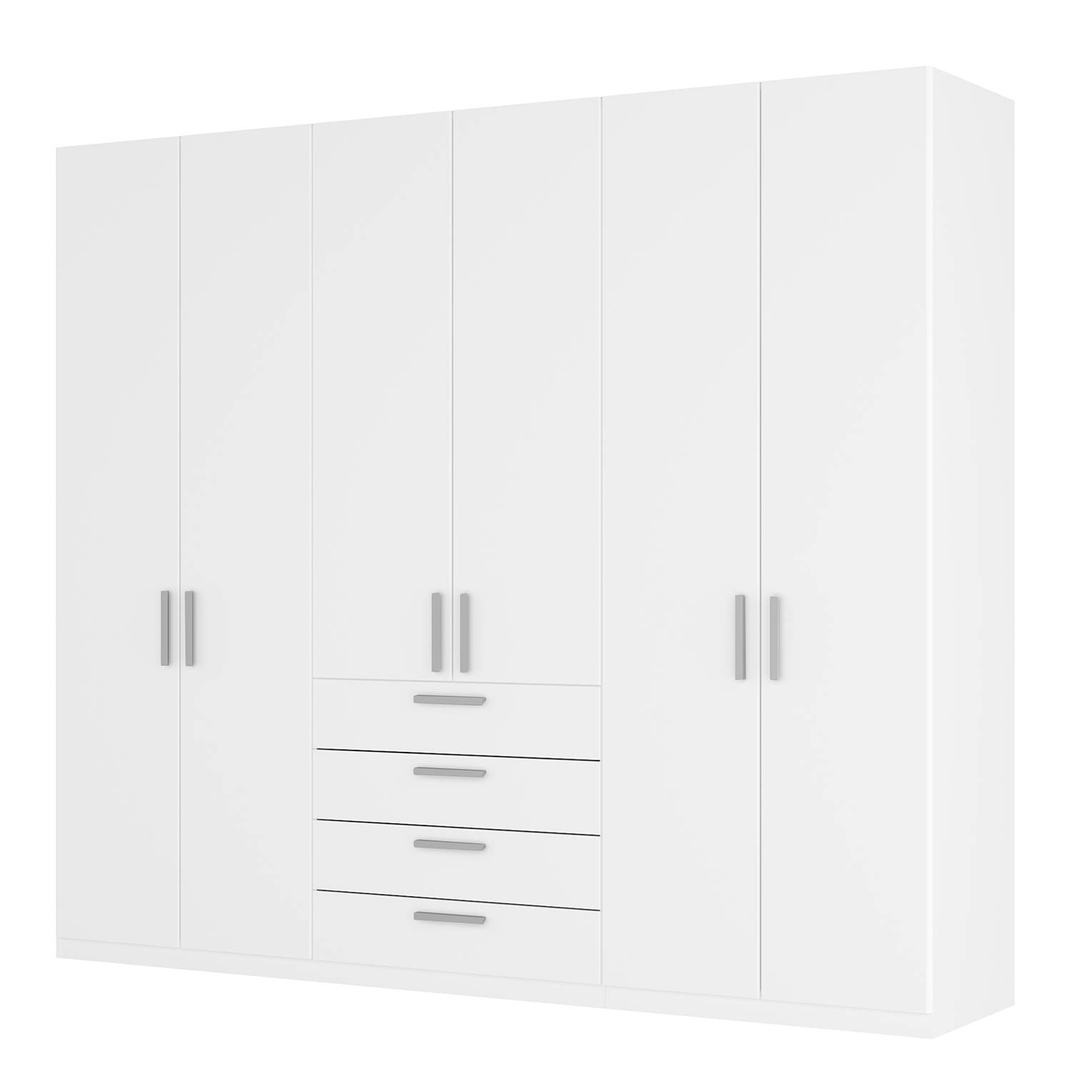 goedkoop Draaideurkast Skøp II alpinewit 270cm 6 deurs 236cm Premium Skop