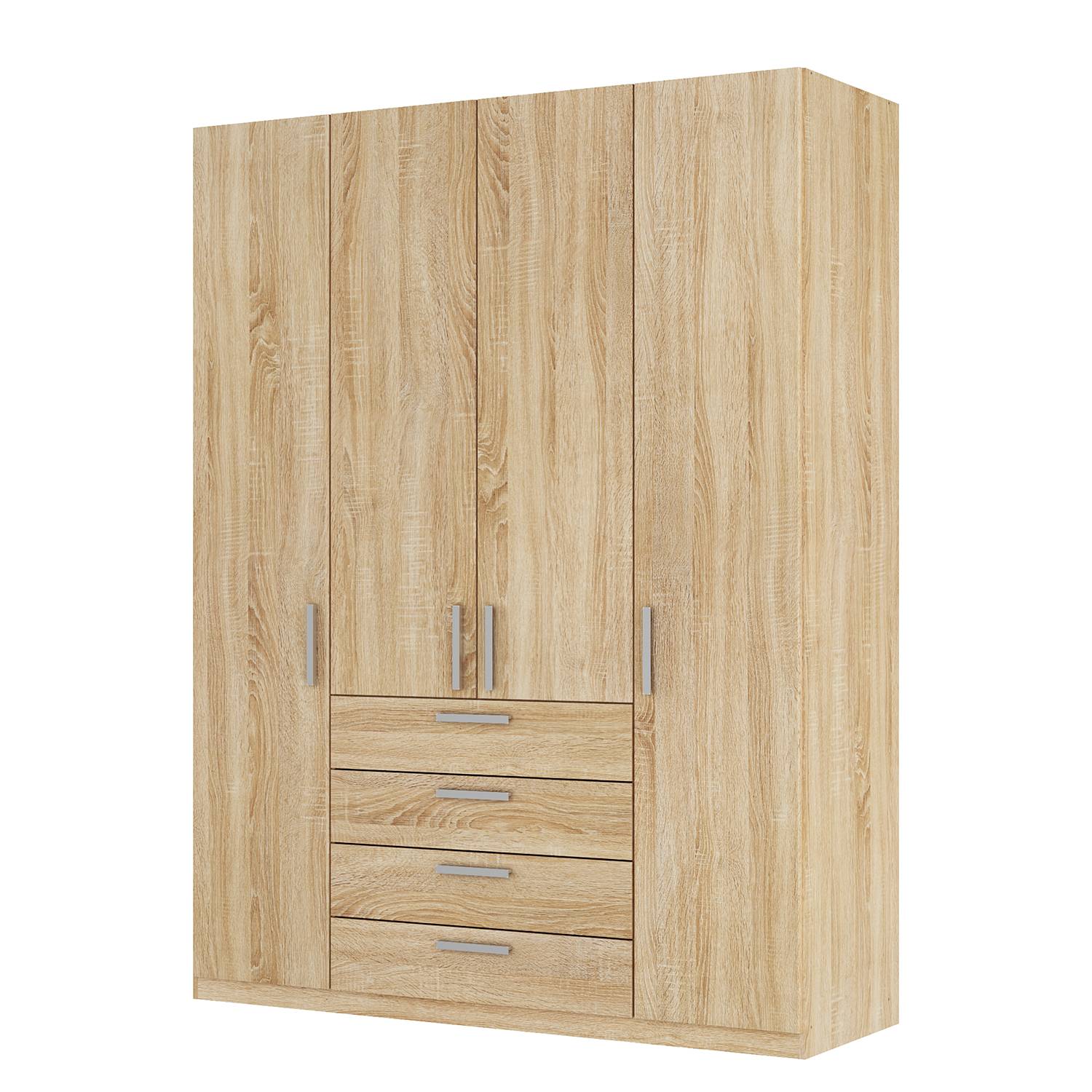 goedkoop Draaideurkast Skøp II Sonoma eikenhouten look 181cm 4 deurs 236cm Premium Skop