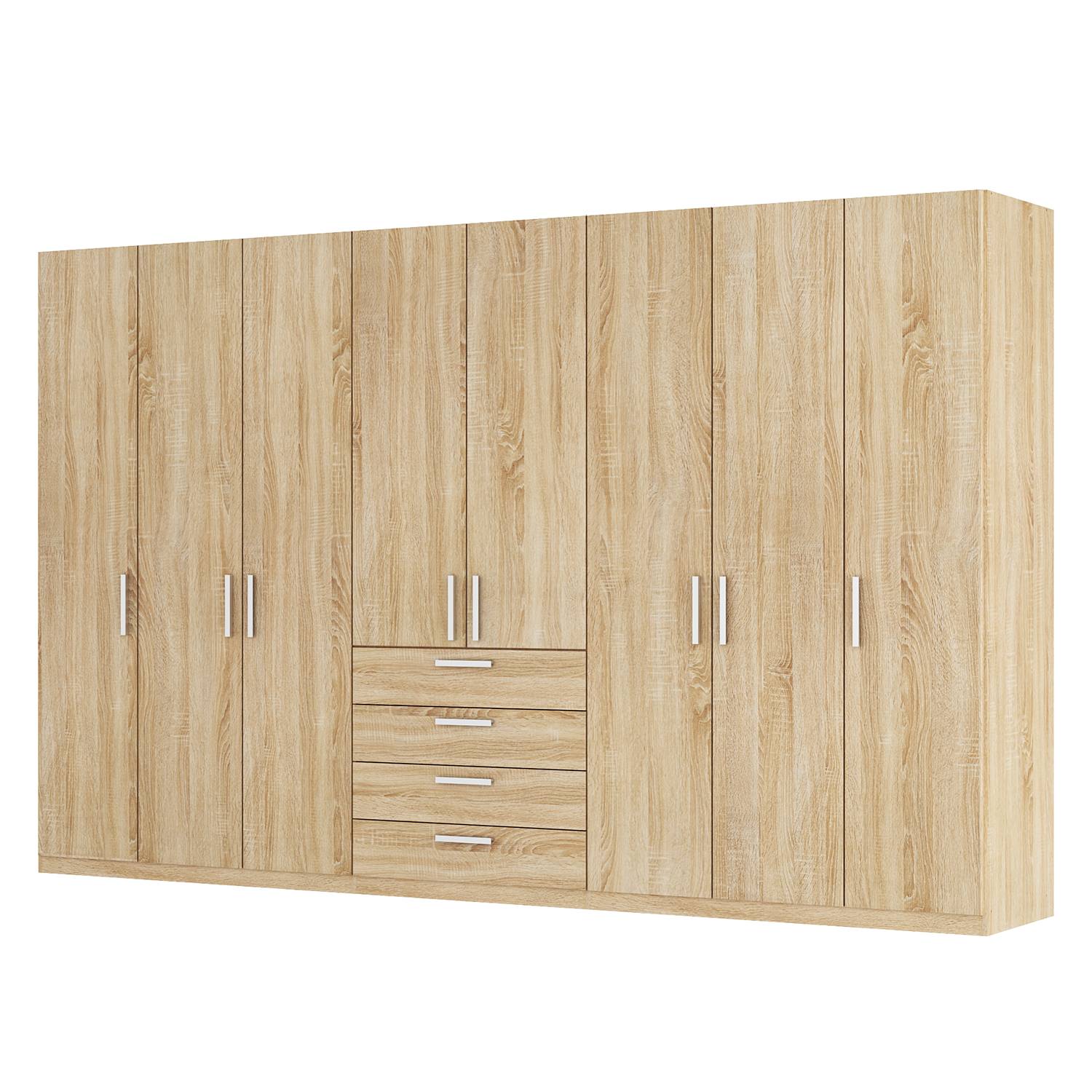 goedkoop Draaideurkast Skøp II Sonoma eikenhouten look 360cm 8 deurs 222cm Classic Skop