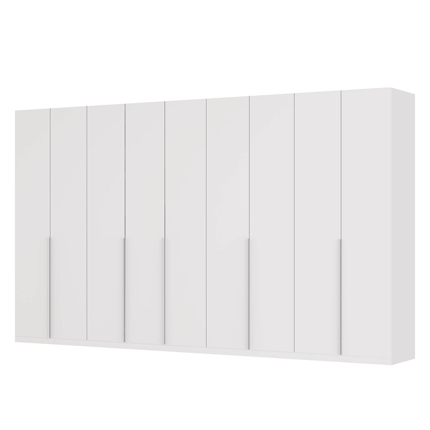 goedkoop Draaideurkast Skøp II wit matglas 405cm 9 deurs 236cm Premium Skop