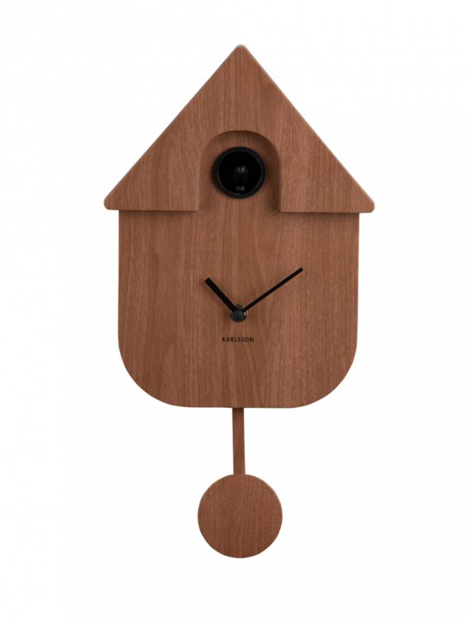 Horloges - Pendule Coucou En Bois 6 Feuilles 1 Oiseau 4 Couples De Danseurs 588940561