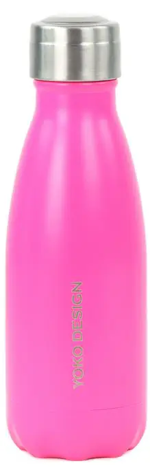 Isolierflasche 260 ml matt pink