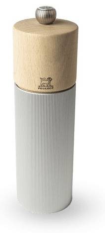 Bisetti Salzmühle Aus Buche – 18 Cm, Blau, Manuell