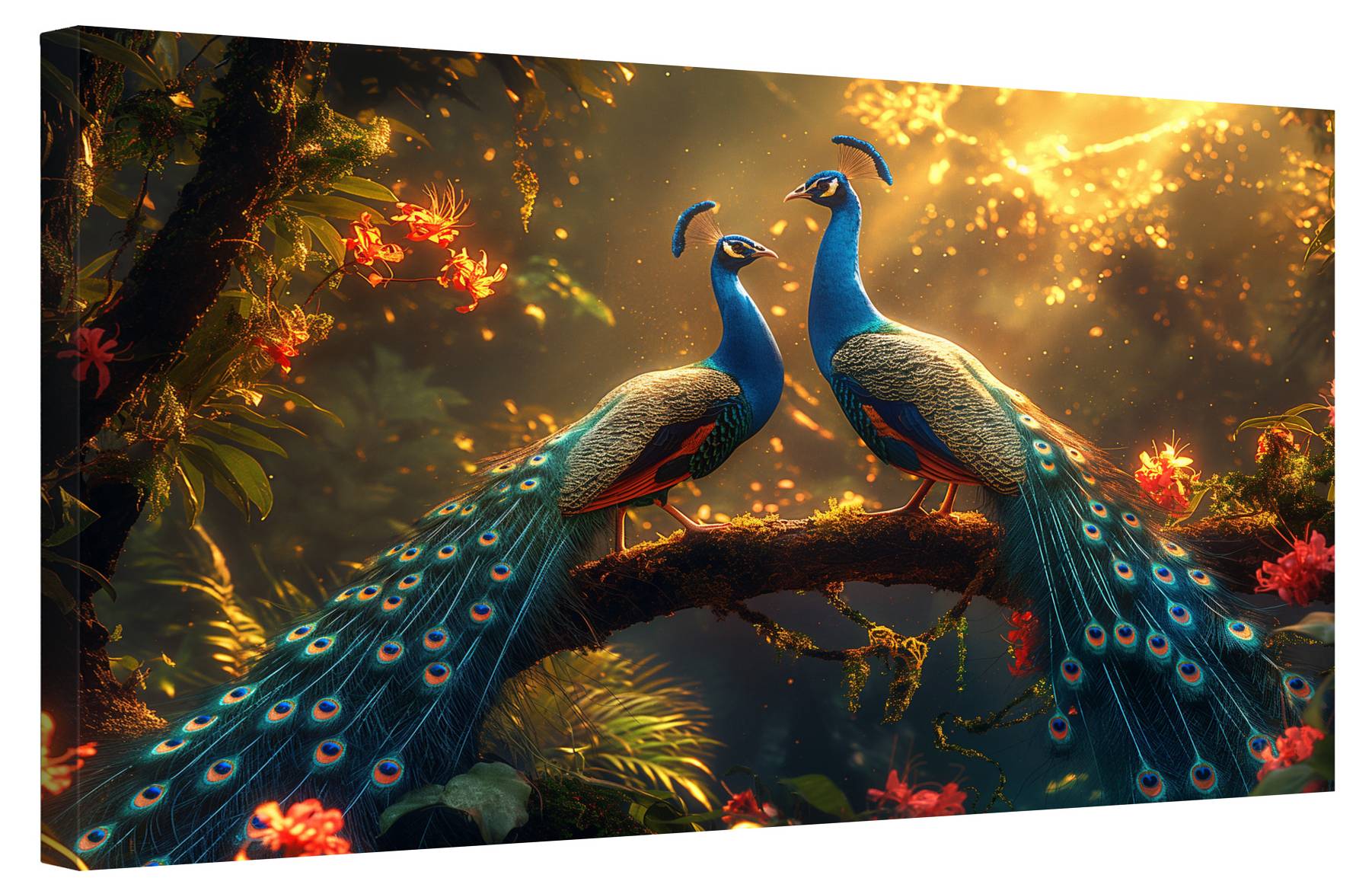 VQUVQV Federmäppchen Mit Dschungel-Vogeldesign - Leichtes Stifteetui Für Schule & Unterwegs