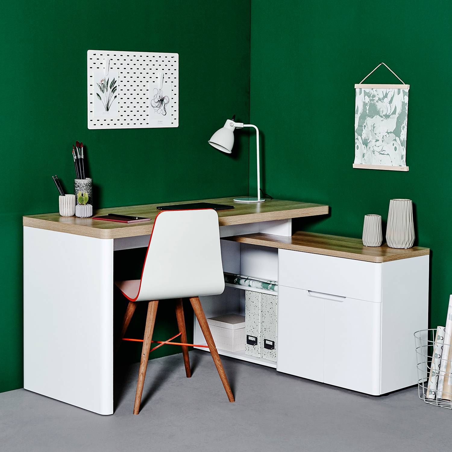 home24 Eckschreibtisch CU Libre 150 E