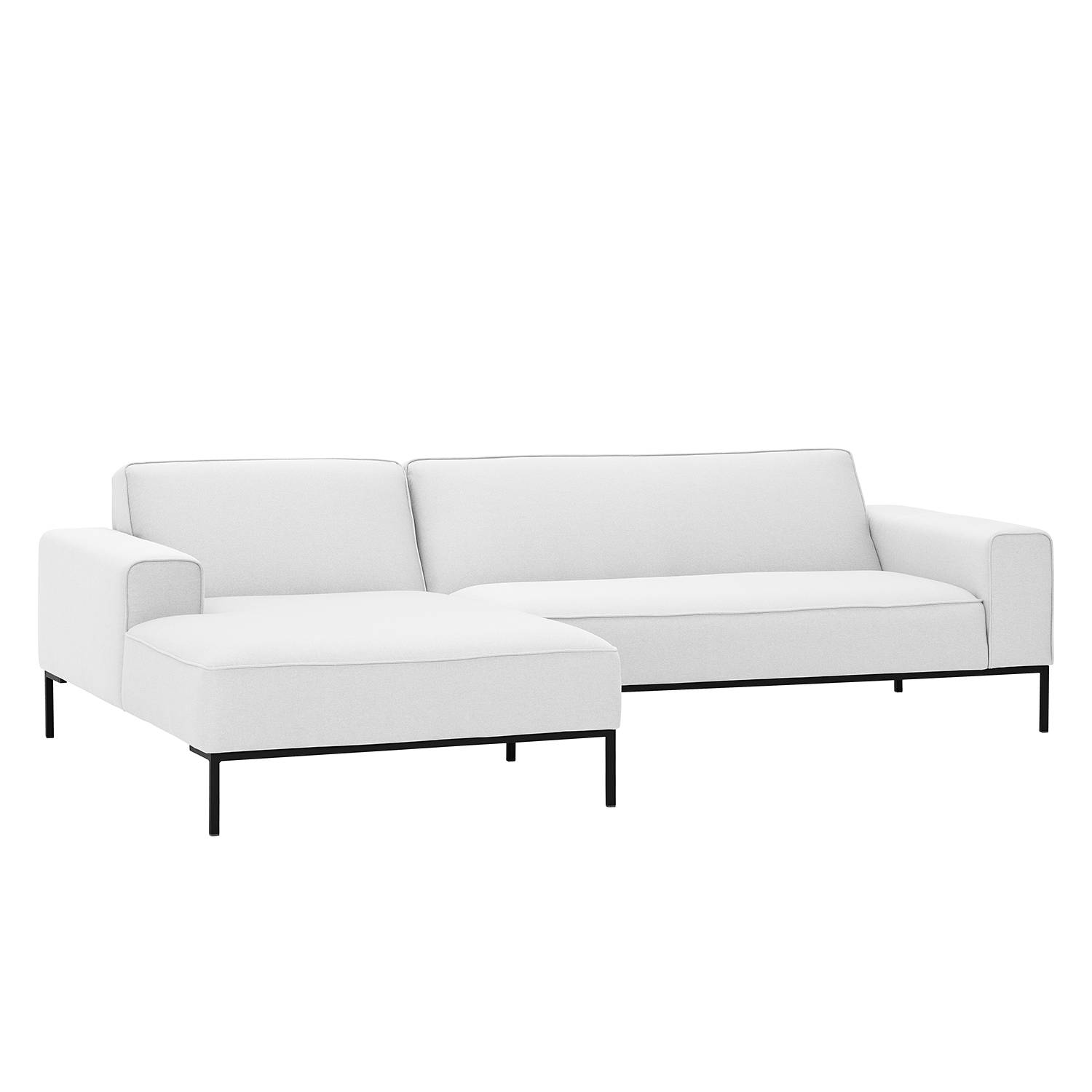 Ecksofa AMPIO I Webstoff - Floreana