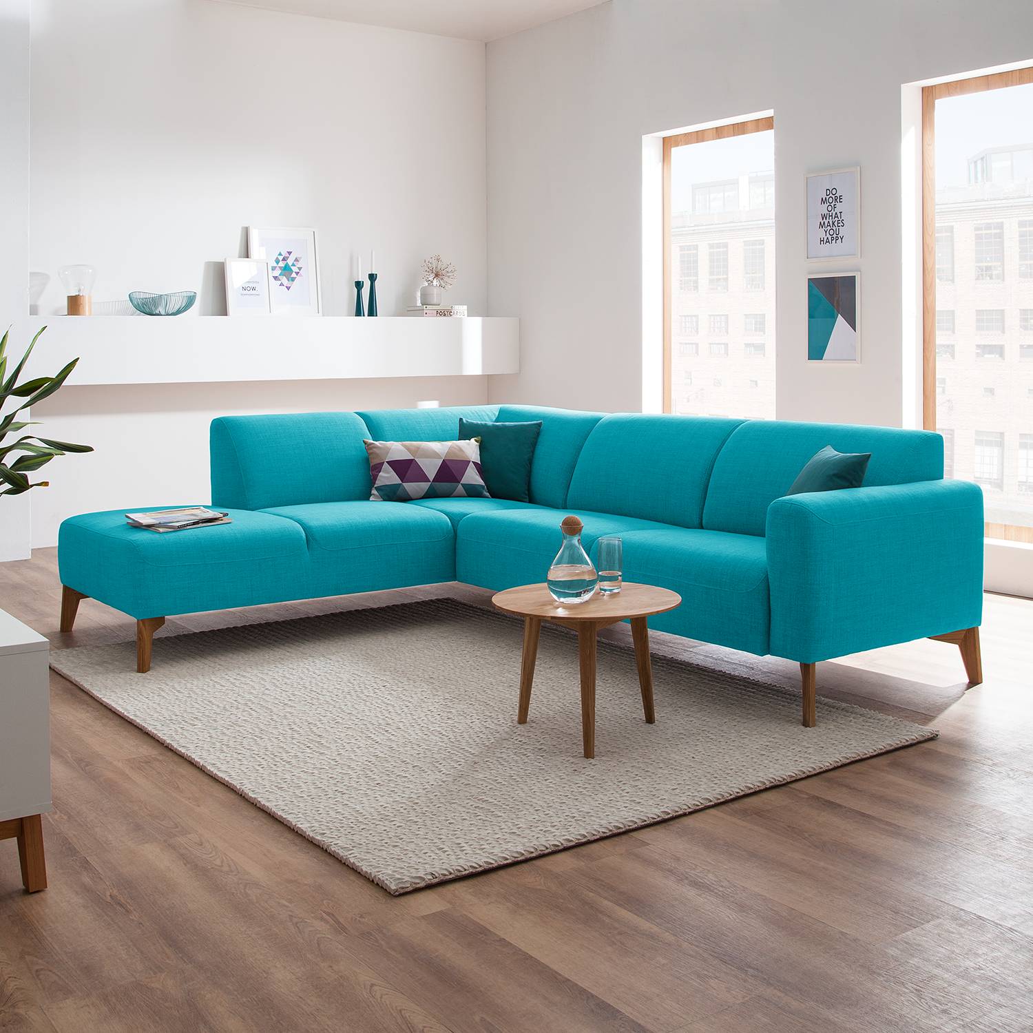 Ecksofa Bora II Webstoff