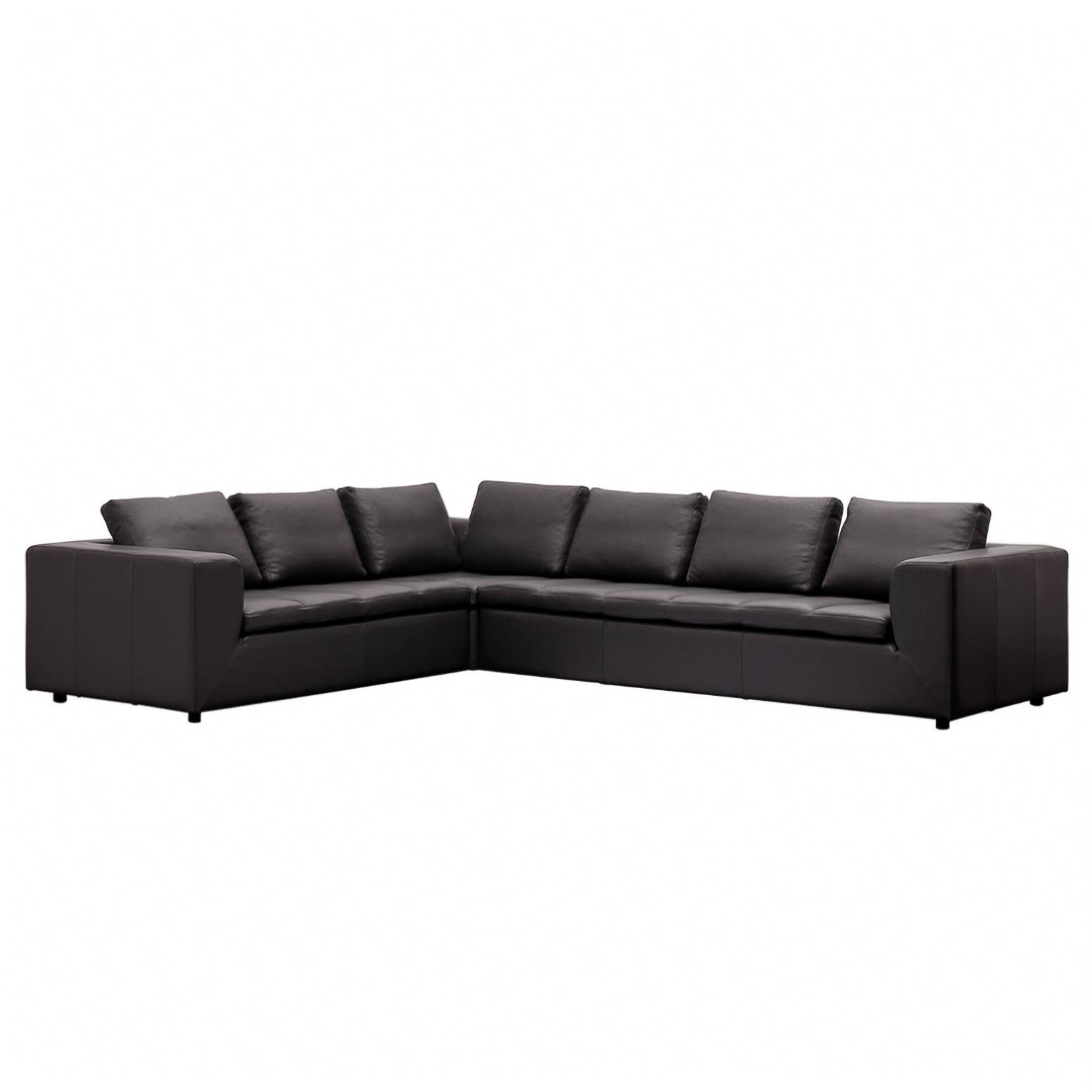 Ecksofa Brooklyn Echtleder - 2-Sitzer