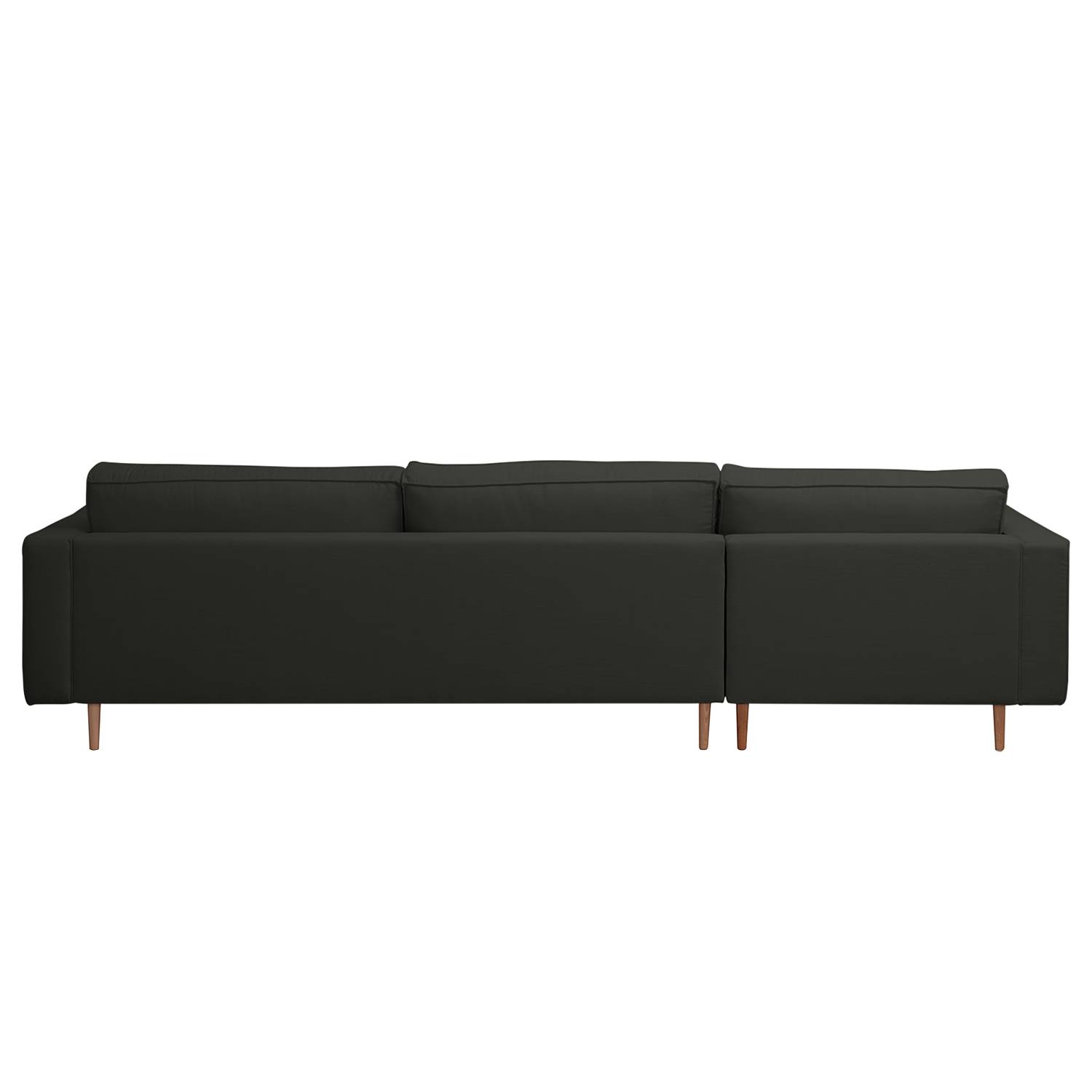 Ecksofa LACONA Strukturstoff - Pepper