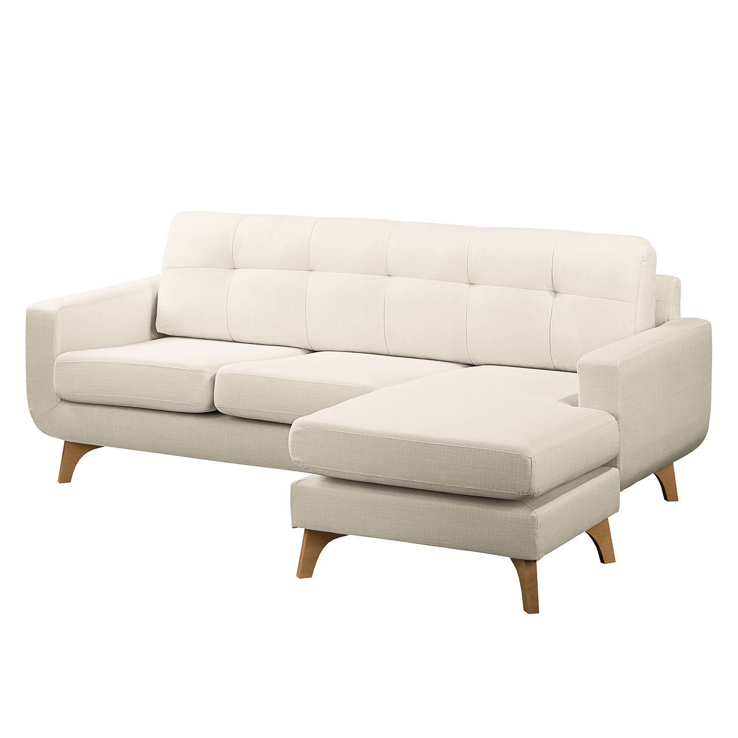 Ecksofa POSTVILLE - Hellbeige