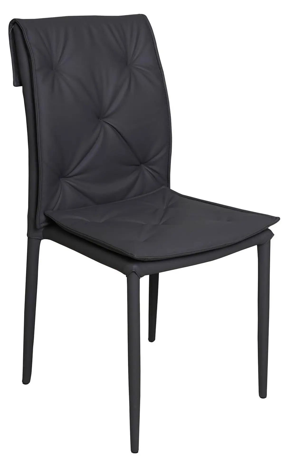 Moderner Stuhl aus Kunstleder