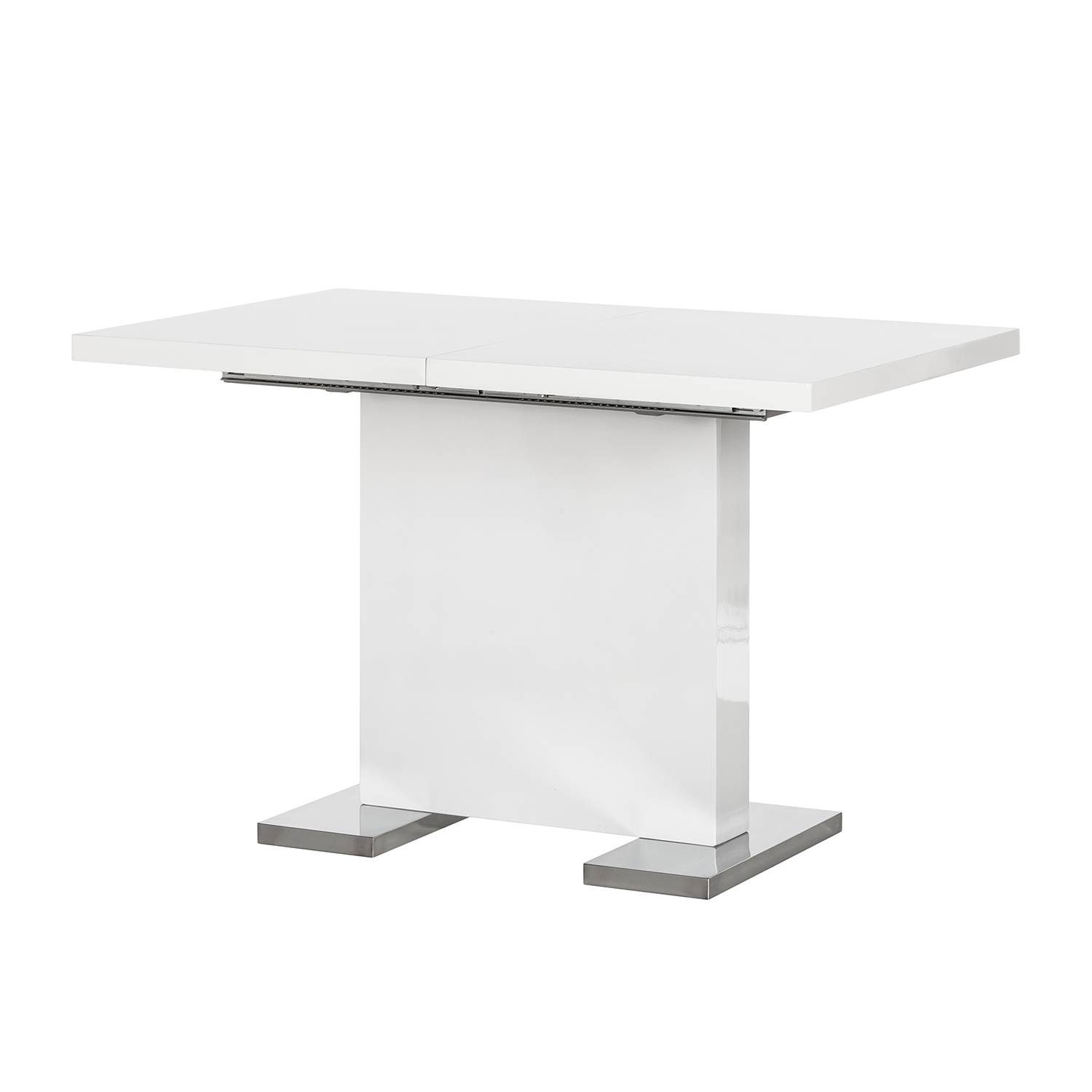 Tisch CANNE CQNT16 Esstisch ausziehbar Weiß Hochglanz 
