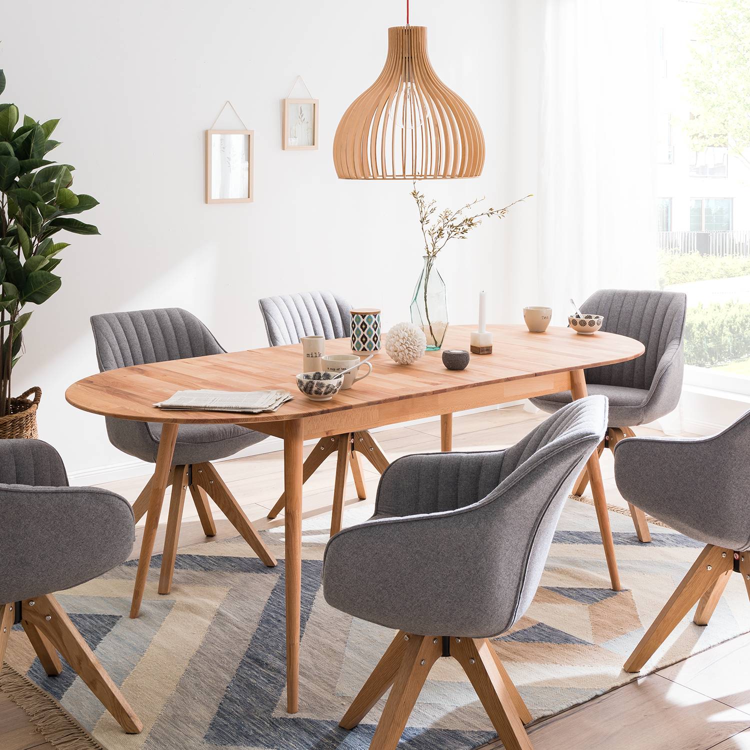 Eettafel Barviwood Met Uitschuiffunctie Ars Natura ars natura kopen in de aanbieding