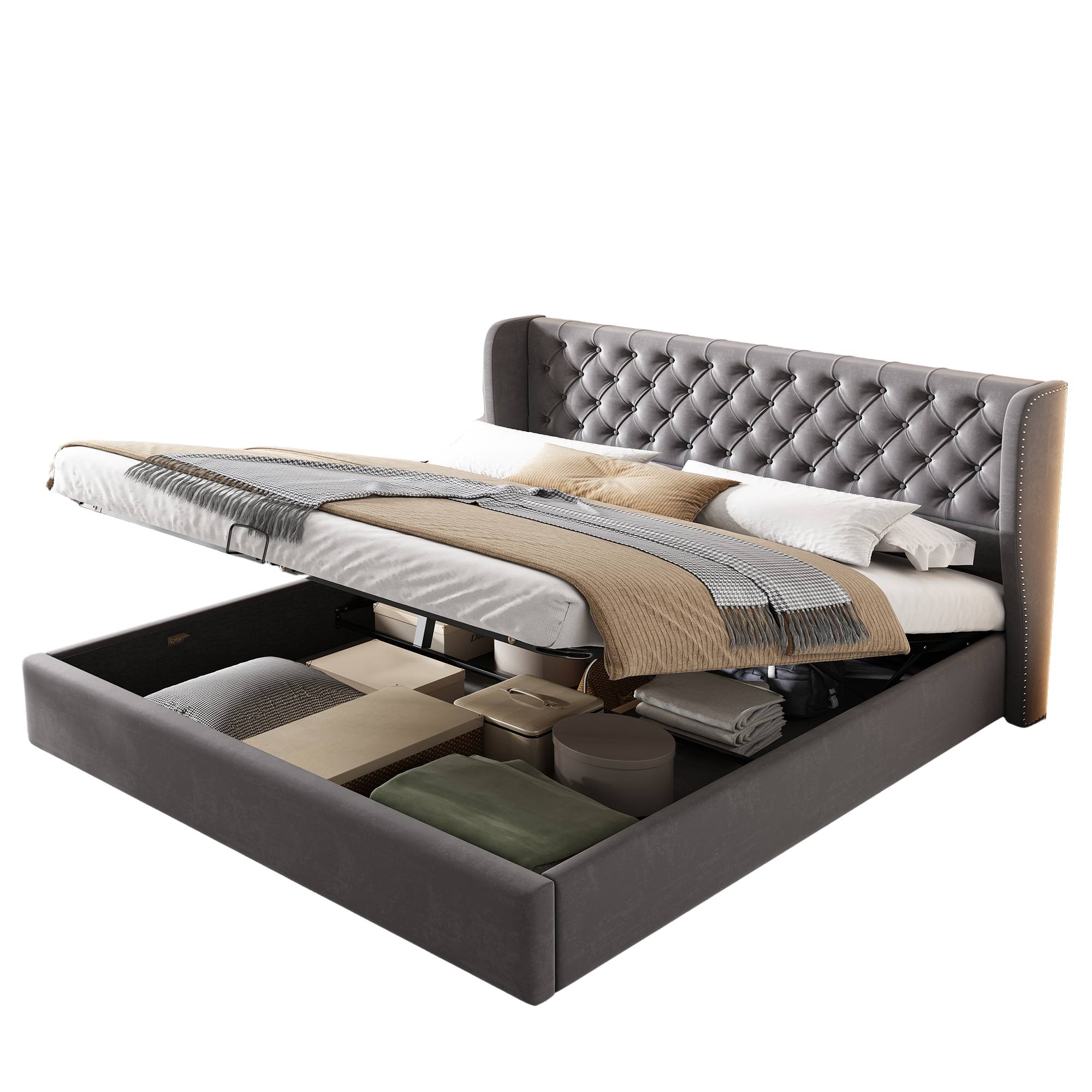 Lit Capitonn 140x190null