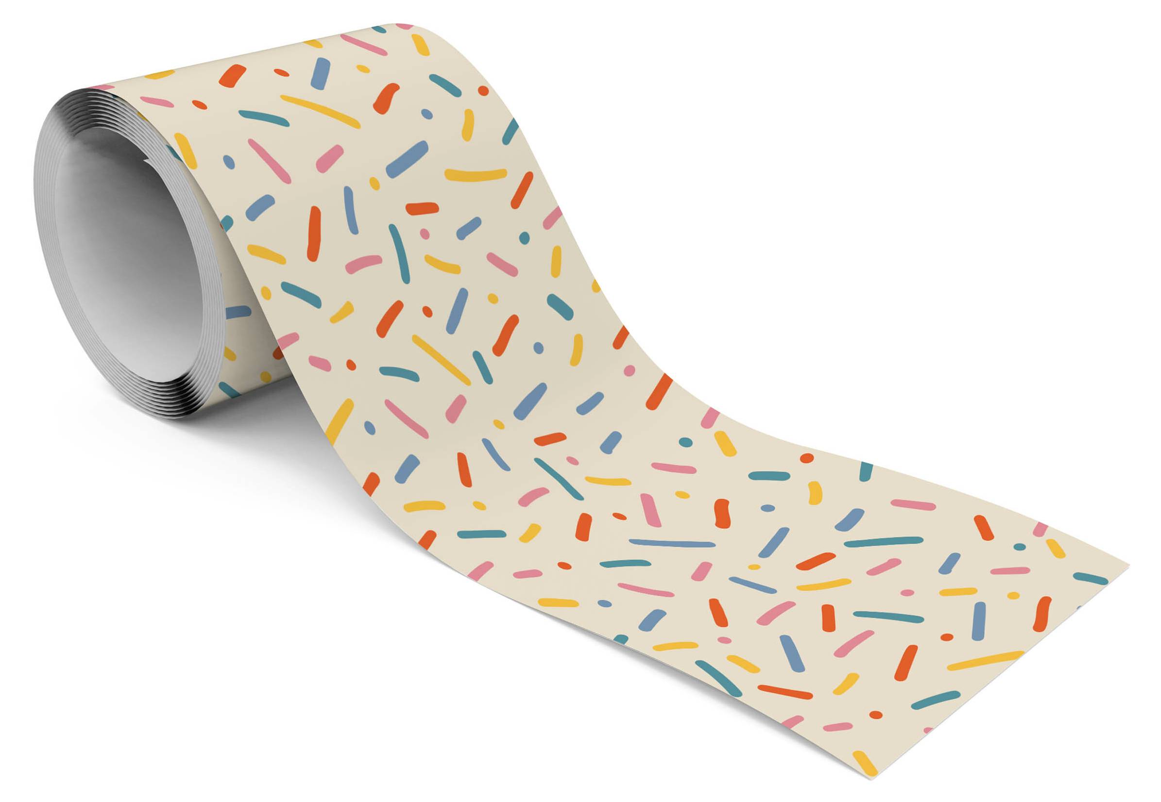 Eureka Bunte Buchstaben & Zahlen Ausschneider – 180 Stück, 10,2 Cm, Konfetti-Design, Für Pinnwand & Klassenzimmer