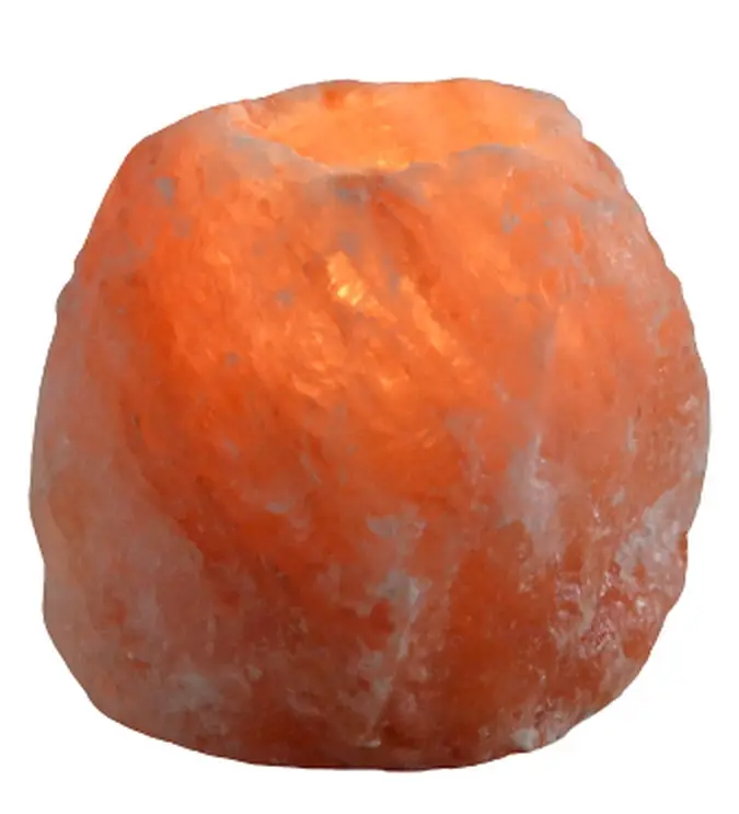 Kerzenhalter 500g Himalaya-Salzkristall