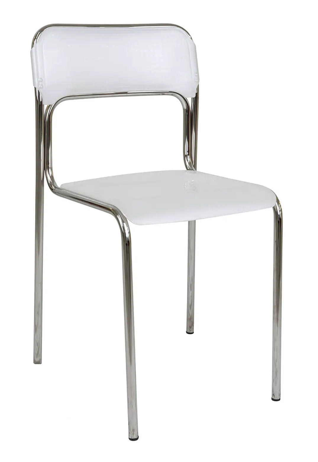 Moderner Stuhl aus Metall und