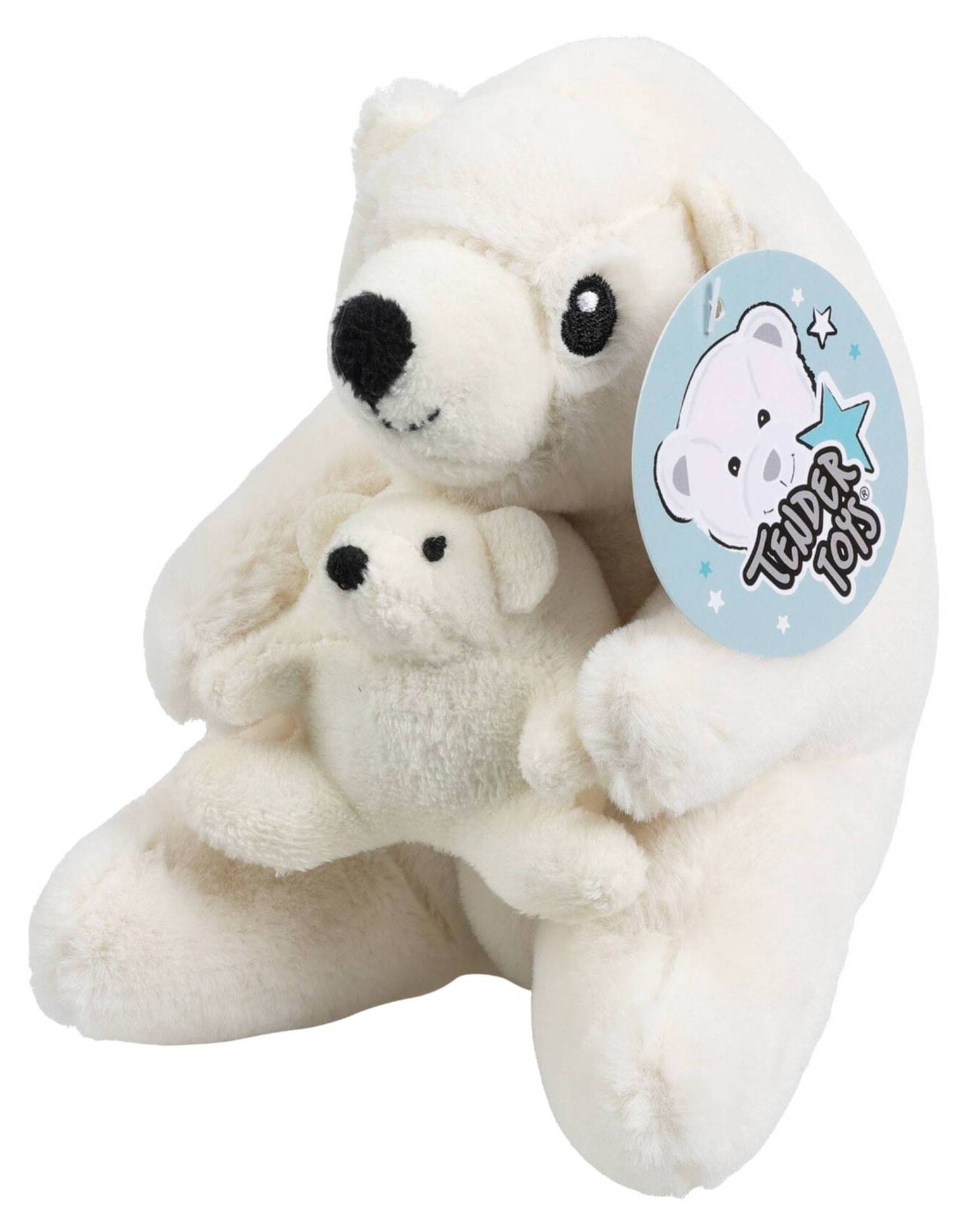 Wild Republic Cuddlekins Mini Eisbär Plüsch – 20 Cm, Weiß, Realistisch & Weich