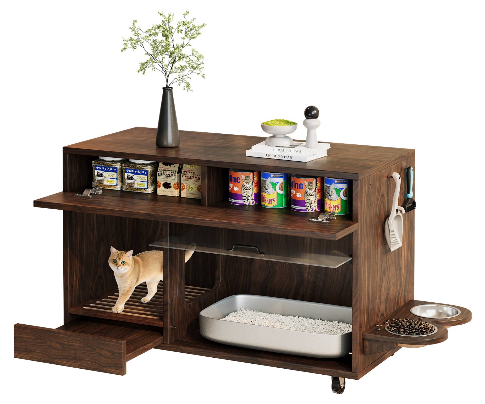 kattenkast WoodyZoo Ⅱ kopen | home24