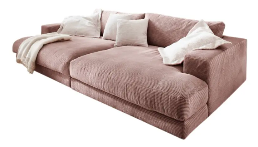 KAWOLA Big Sofa MADELINE Cord | Einzelsofas