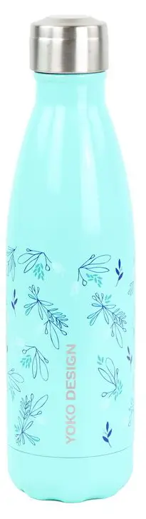 ml Blume blaue 500 Isolierflasche