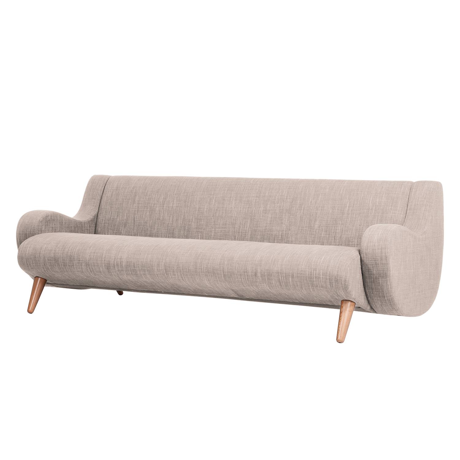 goedkoop Bank Wimbledon 3zitsbank geweven stof Stof Frea Lichtbeige Morteens