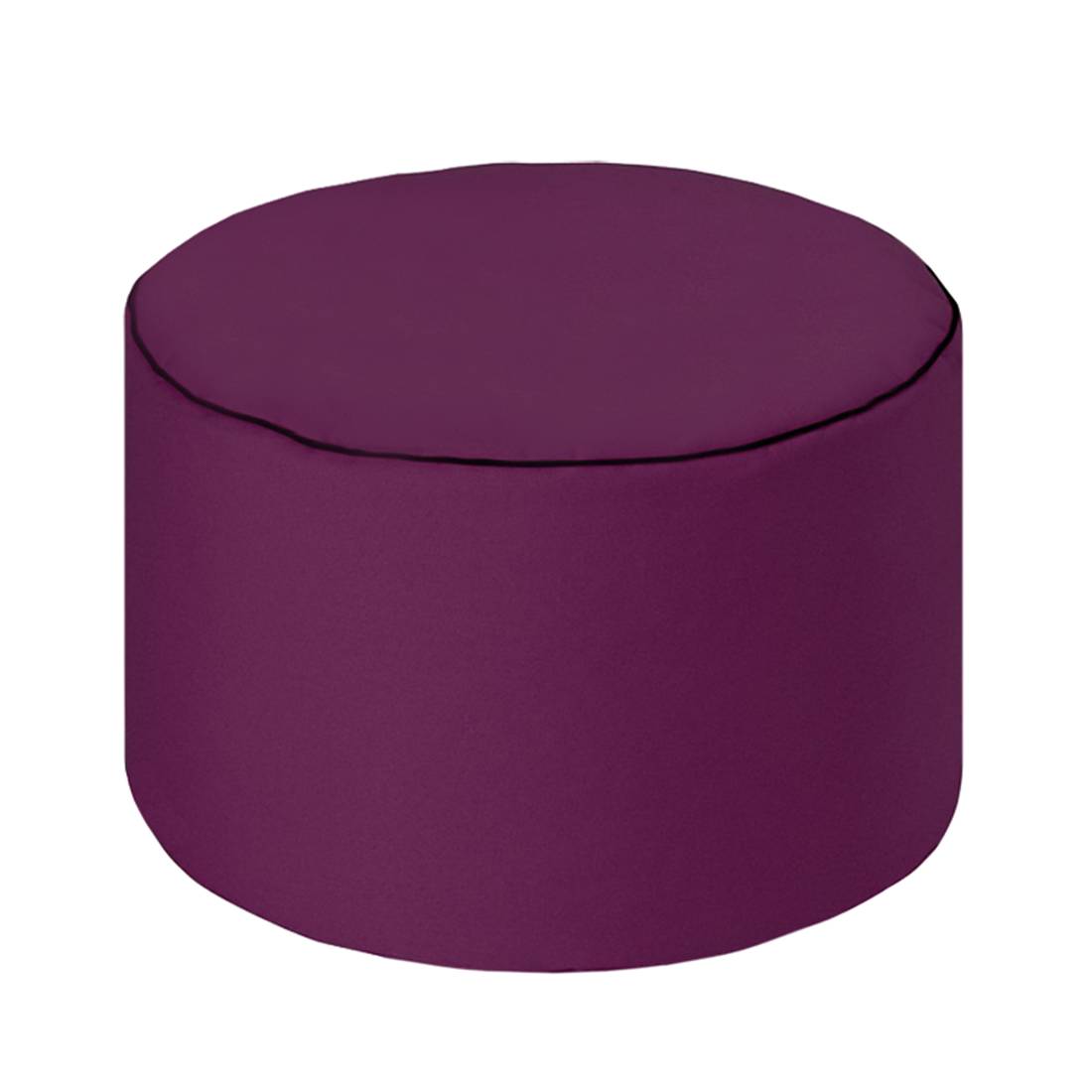 goedkoop Poef Scuba dot com auberginekleurig SITTING POINT