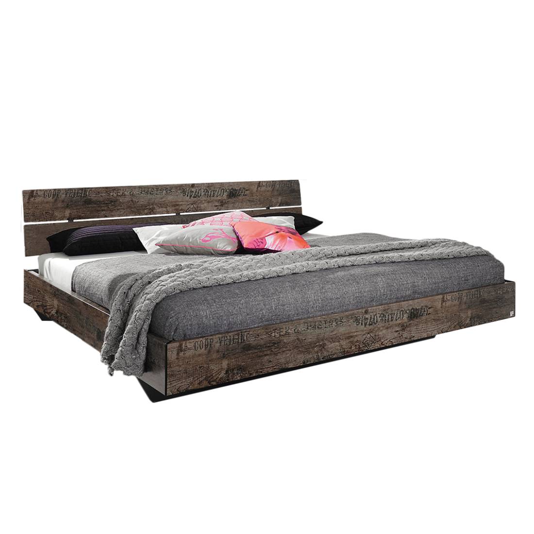 goedkoop Bed Sumatra 90 x 200cm Vintage bruin Rauch Select