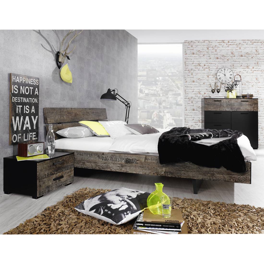 futonbett vintage factory vintage braun 1386949