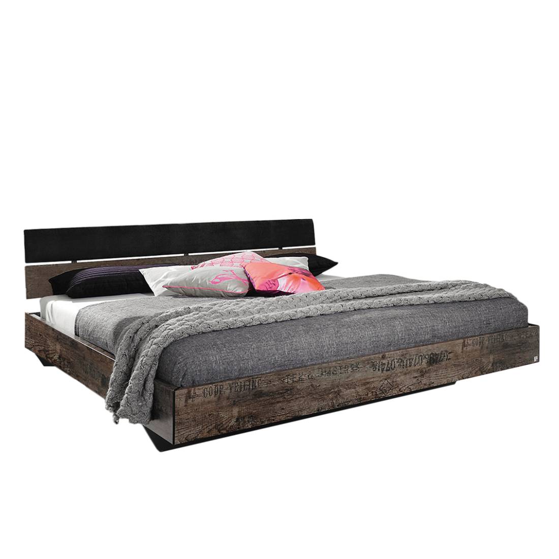goedkoop Bed Sumatra 120 x 200cm Donkerbruin bruin Rauch Select