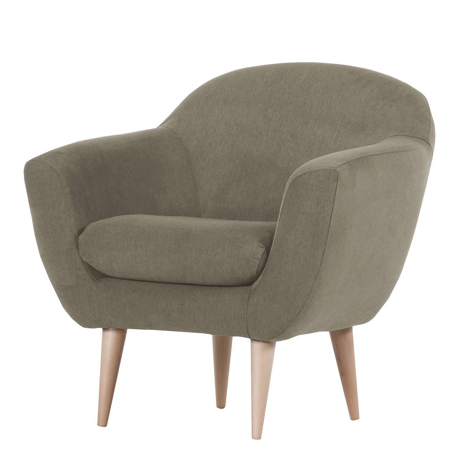 home24 Mørteens Sessel Channay Cubanit Webstoff 74x76x70 cm (BxHxT)