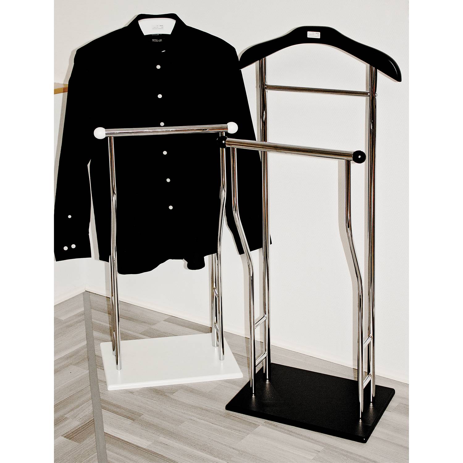 LOFT42 Moca Handdoekenrek - Dressboy - Kledingrek - 2 roedes - Zwart - Metaal - Loft42