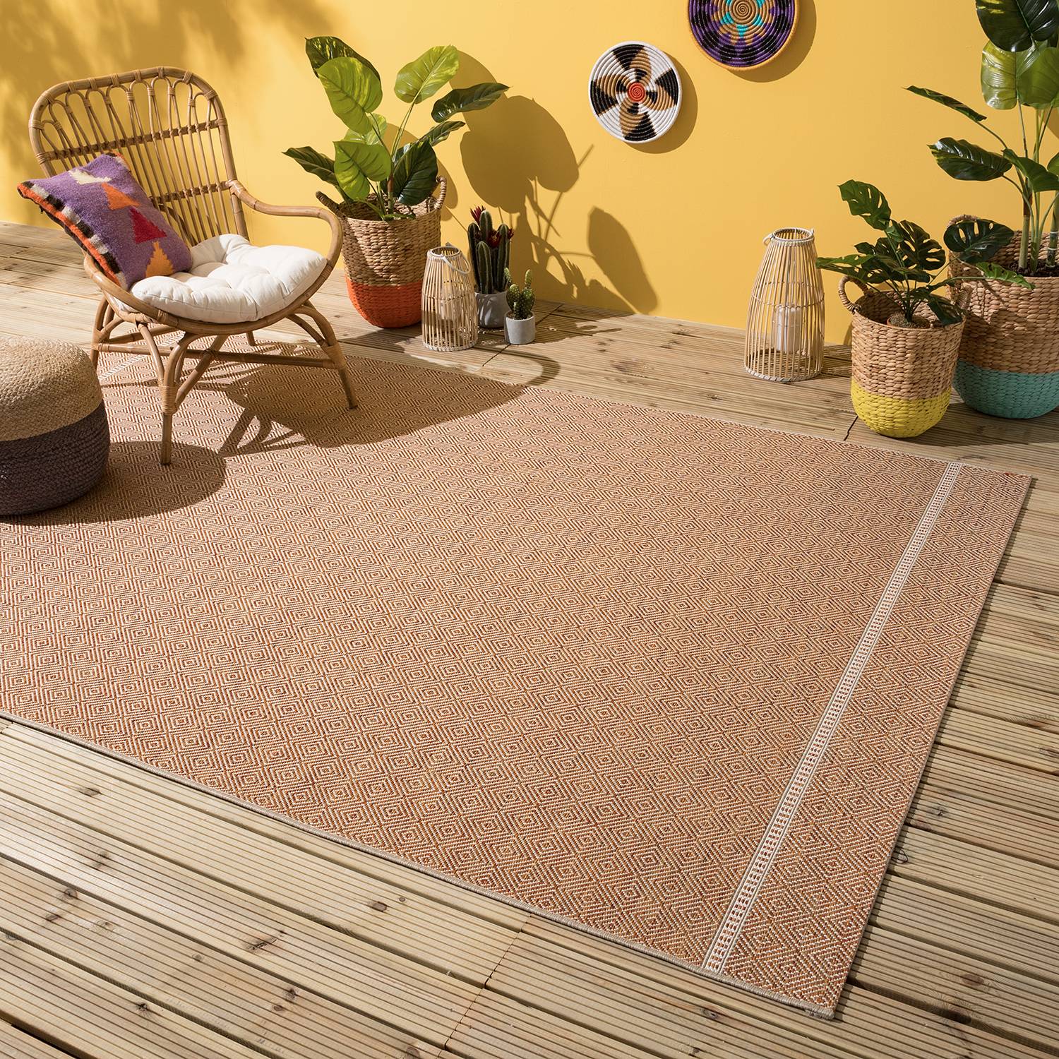 In Outdoorteppich Augsburg Kunstfaser Fashion For Home