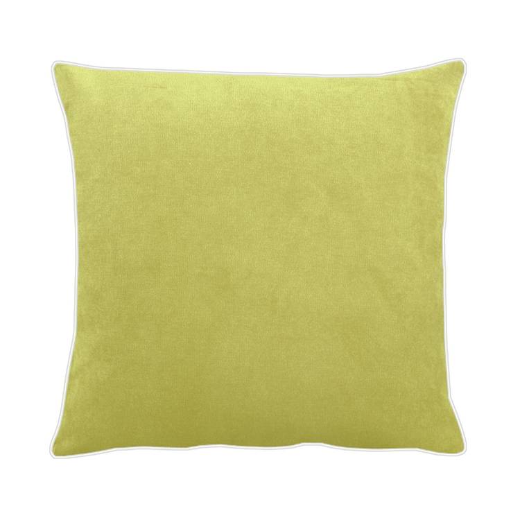 home24 Apelt Kissen Tahiti Grün 45x45 cm (BxH) Modern Kunstfaser