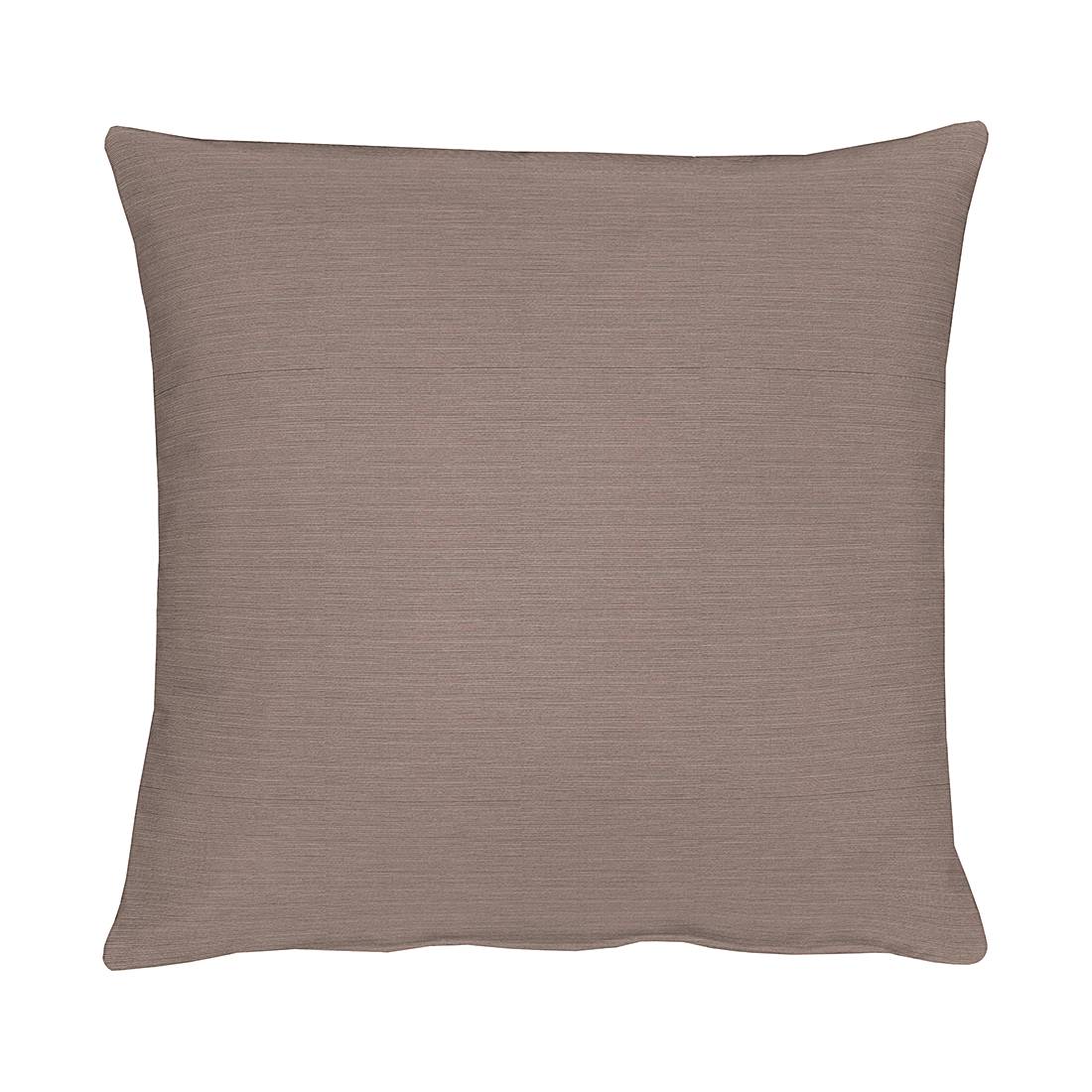 home24 Apelt Kissenbezug Tizian Hellbraun 46x46 cm (BxH) Modern Baumwollmischgewebe