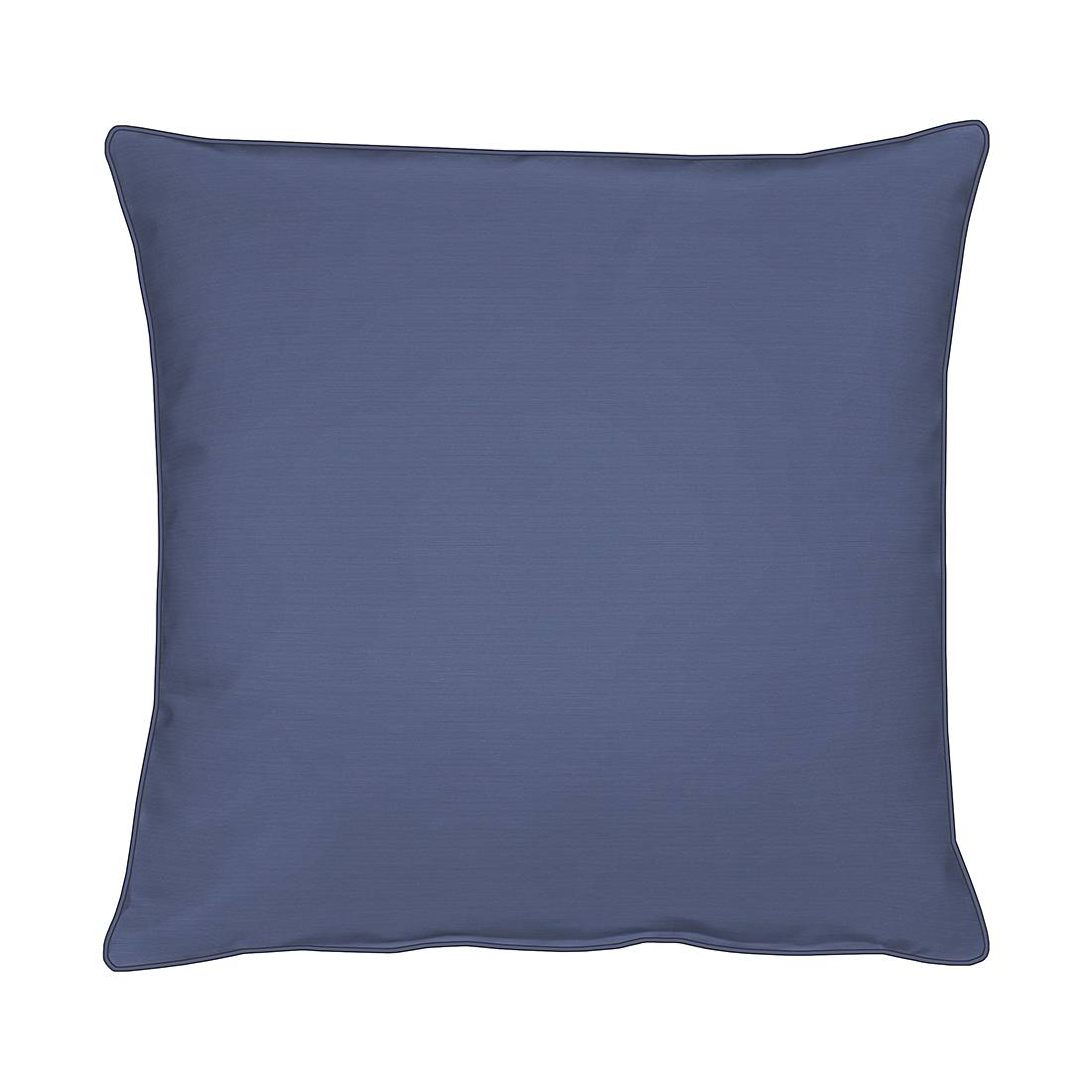 home24 Apelt Kissenbezug Tizian Blau 46x46 cm (BxH) Modern Baumwollmischgewebe