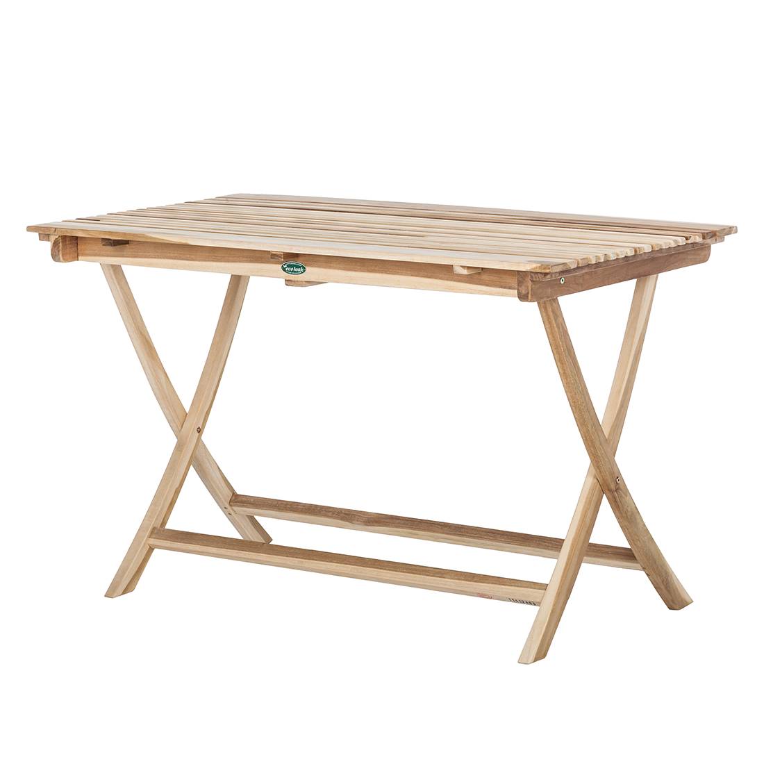 ARB TEAK & SPECIALTIES Table d'appoint pliable, 20 po x 20 po, teck, bois  naturel TAB062