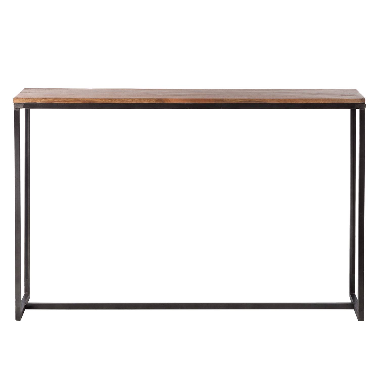 Konsolentisch WOODSON I - Massivholz Akazie / Eisen